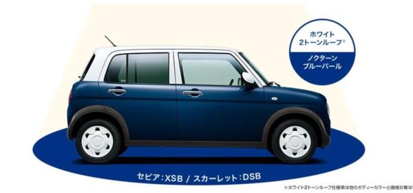 Suzuki Lapin S Selection 2018 สีน้ำเงิน Nocturne Blue Pearl