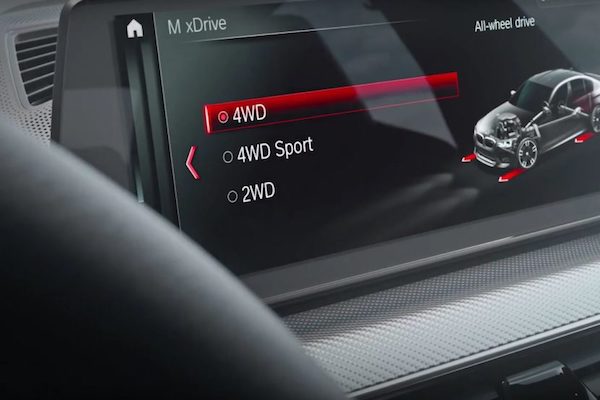 BMW M5 M xDrive 2018 มีให้เลือกโหมดขับขี่