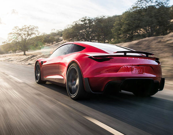 สมรรถนะแรงของ Tesla Roadster 2020 