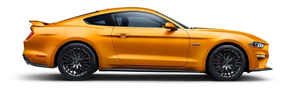 การออกแบบภายนอกของ Ford Mustang 2018 