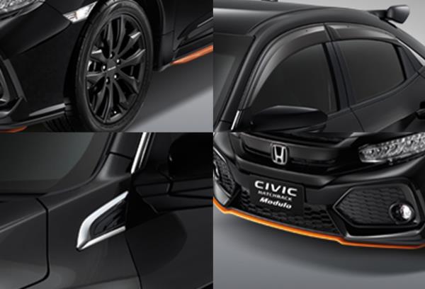 อุปกรณ์แต่งรถเบื้องต้นของ  Honda Civic 2018-2019