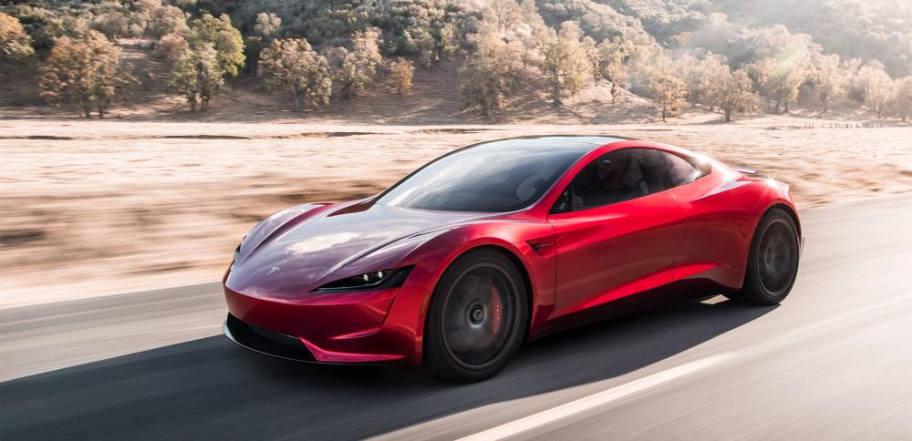 Tesla เผยภาพ Roadster รุ่นถัดไป 
