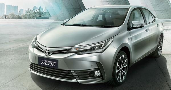รถยนต์ขายดี Toyota Corolla Altis 2018