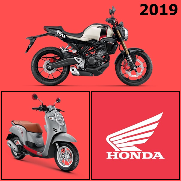 มอเตอร์ไซค์ Honda 2019