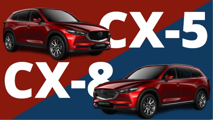 Mazda CX-5 2020 กับ Mazda CX-8 2020