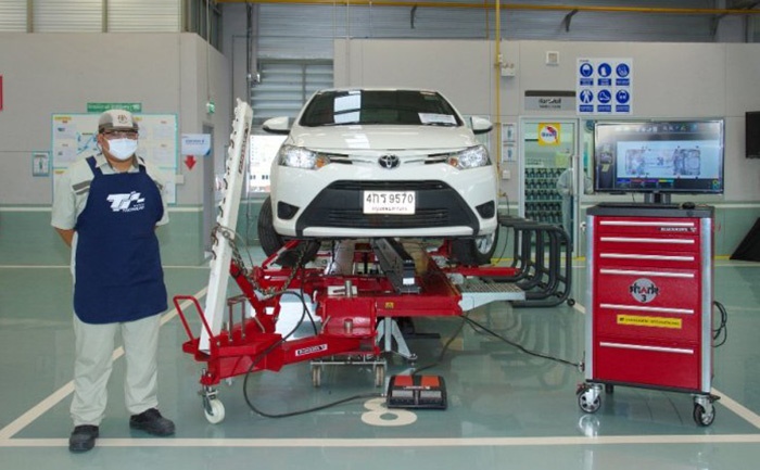 Toyota มอบบริการทำความสะอาด ฆ่าเชื้อแบคทีเรีย และไวรัสภายในรถยนต์ฟรี! 