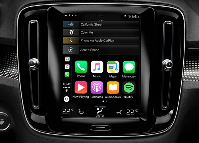 รองรับ Apple CarPlay และ Android Auto