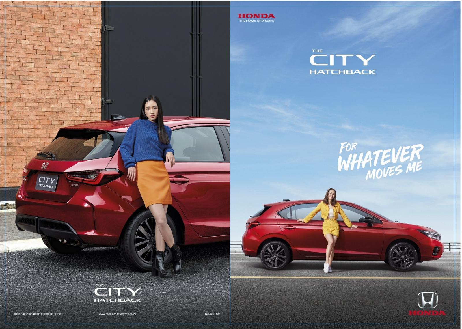 ราคาและตารางผ่อน ดาวน์ Honda City Hatchback 2021