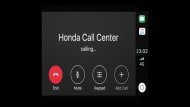 หน้าจอแสดงผลการเชื่อมต่อโทรศัพท์ไร้สาย และ ฟังก์ชั่นติดต่อ Honda Call Center ช่วยเหลือผู้ขับขี่เมื่อประสบเหตุ หรือ ต้องการความช่วยเหลือเร่งด่วน - 9
