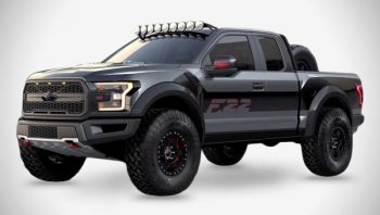Ford F-22 Raptor คันเดียวในโลก ได้เครื่องบินรบเป็นแรงบันดาลใจ พลังจัดเต็มกว่า 500 แรงม้า