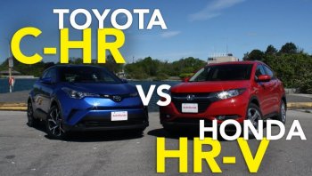 เปรียบเทียบระหว่าง Toyota C-HR กับ Honda HR-V เราควรซื้อคันไหนดี ?