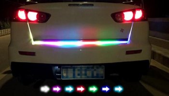 ไฟเบรกท้ายรถกระพริบเปลี่ยนสี ไฟเลี้ยวสีฟ้า ถึงจะสวย แต่ผิดกฎหมาย ถูกปรับ 1,000 บาท