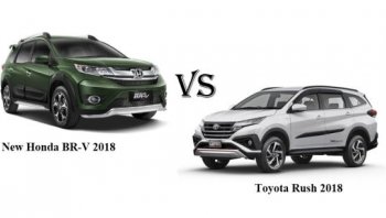 เปรียบเทียบ Toyota Rush 2018 vs. New Honda BR-V 2018 แบบจุดต่อจุด