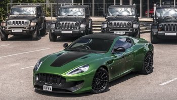 Aston Martin WB12 Vengeance ชุดแต่งสุดเท่ แรงบันดาลใจจากจาก Hulk ซุปเปอร์ฮีโร่ Marvel