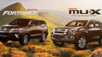 สงครามใหญ่ระหว่าง Isuzu MU-X 1.9 Ddi vs. Toyota Fortuner 2.4V ใครคือตัวจริงกันแน่ ?