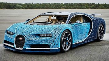 Bugatti Chiron หยิบเลโก้มาต่อความเท่ พร้อมการขับขี่ขุมพลังไฟฟ้าแห่งอนาคต