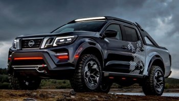 สวยพร้อมสำรวจอวกาศกับ Nissan Navara Dark Sky Concept 2018