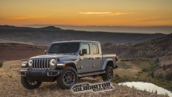 Jeep Gladiator 2020 เผยภาพหลุดรถกระบะ 4 ประตูสุดเท่ห์ ก่อนงาน LA Auto Show 2018