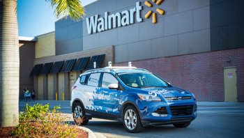Ford ร่วมมือ ห้าง Walmart ทดลองรถยนต์ไร้คนขับไว้สำหรับส่งสินค้า 