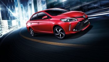 TOYOTA VIOS รุ่นปรับแต่งใหม่ เพิ่มไฟตัดหมอก LED เบาะหุ้มหนังสีดำ พร้อมฟังก์ชั่น T-Link