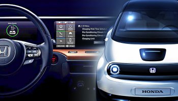 Honda โชว์แผงคอนโซลรถ Urban EV ก่อนอวดโฉม Geneva Motor Show 2019 