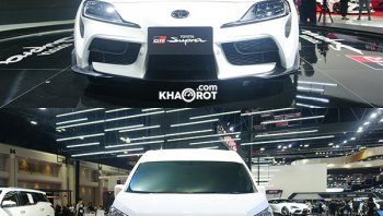 บูธโตโยต้าในมอเตอร์โชว์ยังโดดเด่น เปิดตัวสองสุดยอดรถยนต์ Supra และ Commuter รุ่นใหม่เป็นไฮไลท์