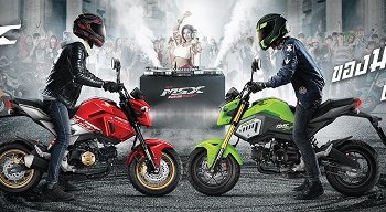 ราคาและตารางผ่อน HONDA MSX 2019 สปอร์ตมินิไบค์ “Endorphine Clutcher”