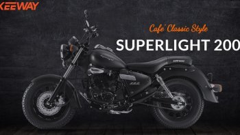 ราคาและตารางผ่อน KEEWAY SUPERLIGHT 200 ปี 2019 ครูสเซอร์-ชอปเปอร์ จากแดนมังกร