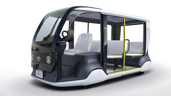 TOYOTA นำพาหนะไฟฟ้าพิเศษสำหรับเคลื่อนย้ายผู้โดยสารในมหกรรมกีฬา TOKYO 2020