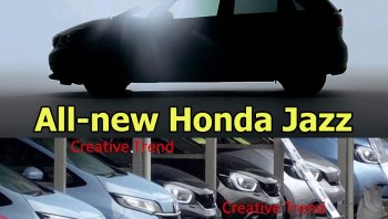 All-new Honda Jazz 2020 ปล่อยภาพทีเซอร์คันจริง ก่อนเปิดตัว Tokyo Motor Show 2019