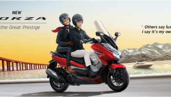 ราคาและตารางผ่อน ดาวน์ Honda Forza 300