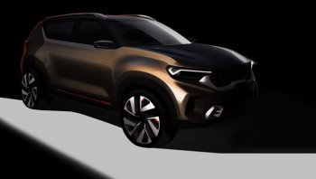 Kia Compact SUV Concept 2020 เตรียมเดบิวต์งาน Auto Expo 2020