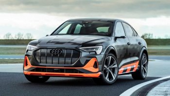 Audi E-Tron S 2020 อย่าคิดว่ารถไฟฟ้าจะซ่าส์ไม่เป็น