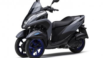 2020 Yamaha Tricity 155 สกูตเตอร์สามล้อเผยสีใหม่