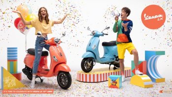 เปิดตัว 2020 Vespa LX 125 I-GET 10TH ANNI ฉลอง 10 ปี ในไทย