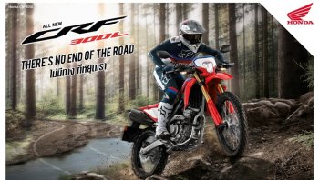 ราคาและตารางผ่อน ดาวน์ 2021 Honda CRF300L