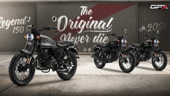 2021 GPX Legend 150Fi ปรับเฉดสีใหม่ พร้อมอัพเกรดใหญ่ในทุกมิติ