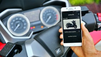 เทคโนโลยีอัจฉริยะ “Honda Roadsync” เชื่อมต่อรถมอเตอร์ไซค์กับผู้ขับขี่