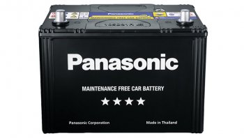แบตเตอรี่รถยนต์ Panasonic กึ่งแห้ง ราคาไม่เกิน 2,500 บาท