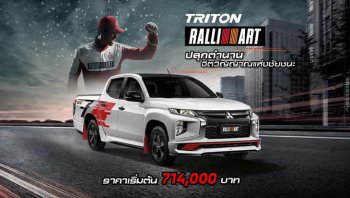 รีวิว Mitsubishi Triton Ralliart 2022 กระบะสายพันธุ์แชมป์