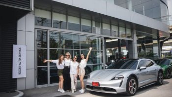 Porsche Taycan ตอบโจทย์ทุกเส้นทาง Lady Trip ของ 4 สาว