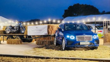 เบนท์ลีย์ แบงค็อก ฉีกกฎเมืองผู้ดี เอาใจเหล่าไบเกอร์ ส่ง BENTAYGA HYBRID พ่วง HARLEY-DAVIDSON FAT BOY ลุยเมืองคาวบอยในงาน HOG Rally 2024 ณ โบนันซ่า เขาใหญ่