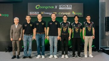 บางจากฯ จับมือ AAS Motorsport ส่งเสริมนักแข่งไทยสู่รายการแข่งขันความเร็วระดับโลก พร้อมเติม Bangchak Hi Premium 97 เป็นน้ำมันถังแรกให้รถ Porsche, Bentley และ Harley – Davidson ของ เอเอเอสฯ