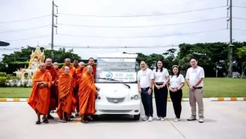 เอช เซม มอเตอร์  มอบรถกอล์ฟไฟฟ้า 3 คัน เพื่อช่วยงานศาสนกิจ