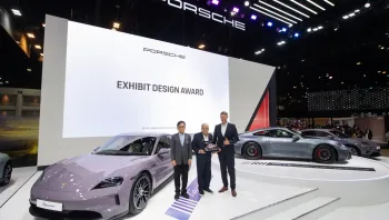 ปอร์เช่ ประเทศไทย คว้ารางวัล Exhibit Design Award ในงานบางกอก อินเตอร์เนชันแนล มอเตอร์โชว์ ครั้งที่ 46