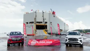 อีซูซุขับเคลื่อนเศรษฐกิจ ส่งออกรถจากฐานการผลิตไทยไปตลาดโลกครบ 3 ล้านคัน