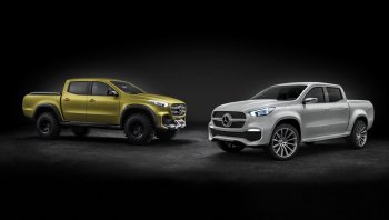 ตัวจริงมาแล้วรถกระบะคันแรกจากเบนซ์