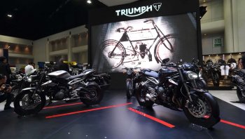 “ไทรอัมพ์ มอเตอร์ไซเคิลส์” ปลื้มยอดไตรมาส 1 โต 16%  พร้อมเผยยอดจองงานมอเตอร์โชว์ ทะลุ 188 คัน