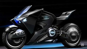 ฮอนด้าเผยมอเตอร์ไซค์แห่งอนาคต พัฒนาจาก "Honda NM4" ในหนัง Ghost in the Shell
