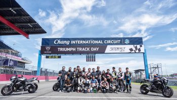 “ไทรอัมพ์ มอเตอร์ไซเคิลส์” จัดกิจกรรมสุดเอ็กซ์คลูซีฟ  “TRIUMPH Track Day 2017”